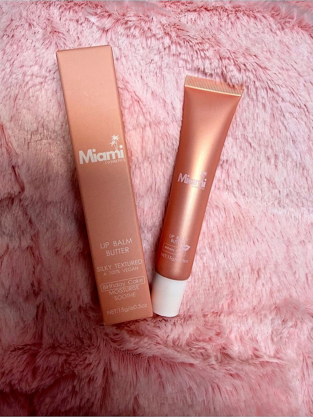Miami Crazy Cosmetics Lip Balm Butter - NWT